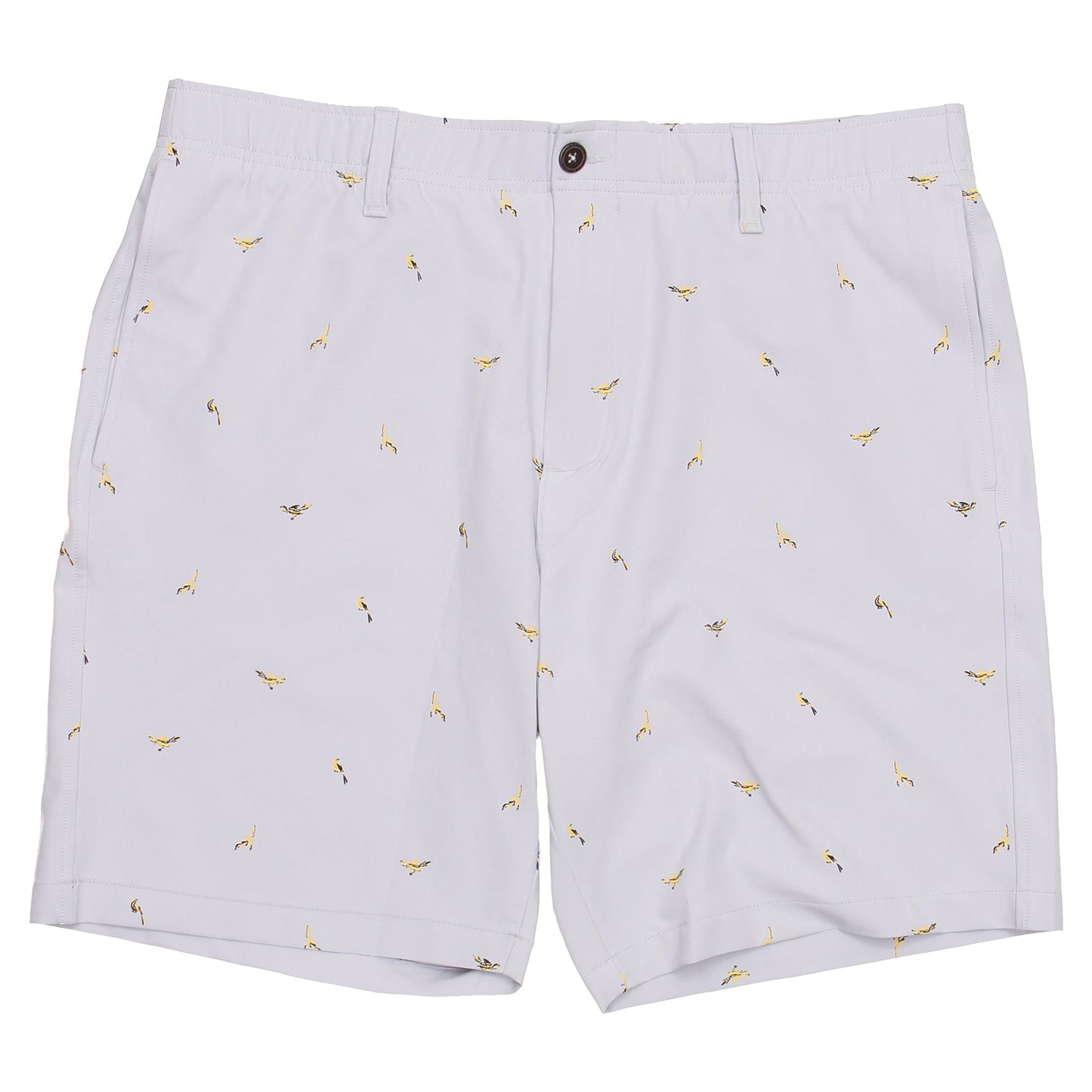 Under Armour UA Golf Men's Halo Gray Stretch Birdie Print Shorts