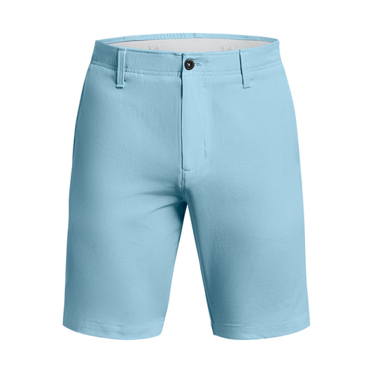 Under Armour UA Golf Men's Opal Blue Stretch Flat Front Walking Shorts