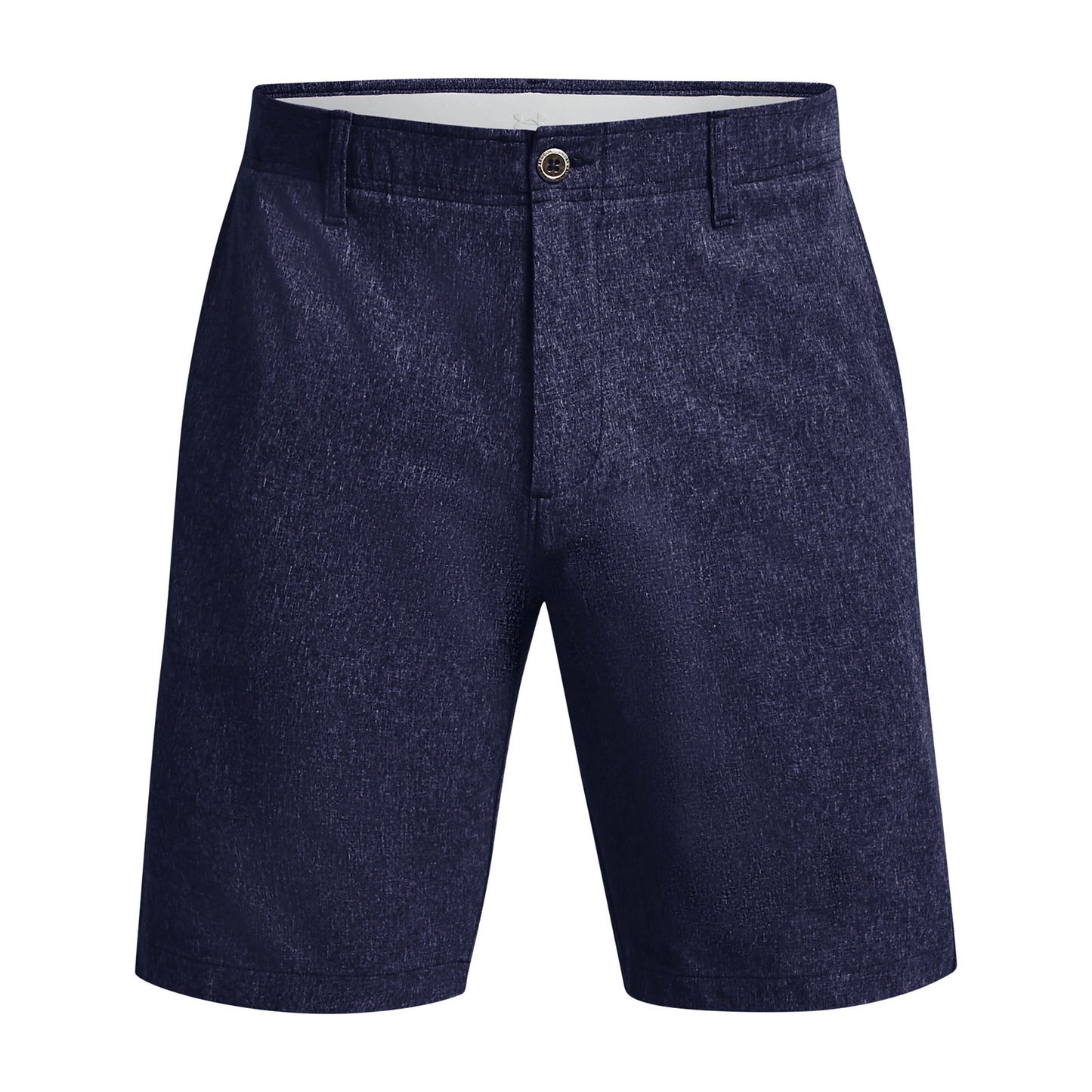 Under Armour UA Golf Mens Midnight Navy Heather Flat Front Walking Shorts