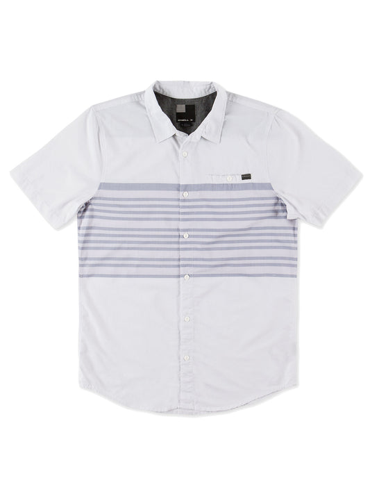 Oneill Mens Light Gray Button Down Shirt