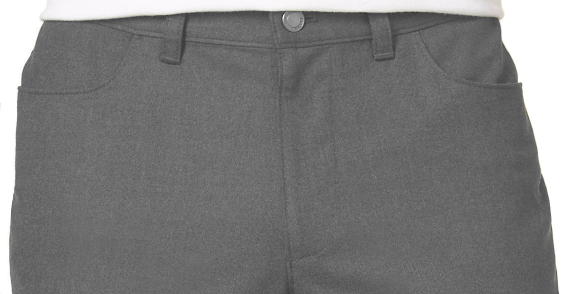 Alfani Mens Gray Flat Front Pants