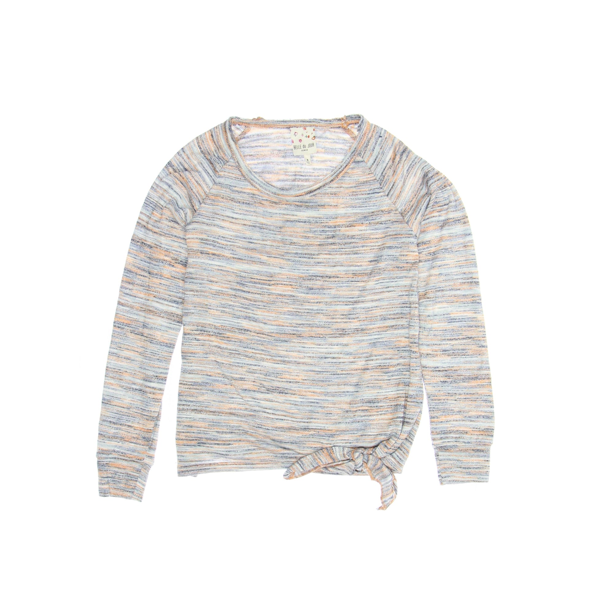 Belle Du Jour Self Esteem Girls Coral 2-Pc. Scoop Neck Sweatshirt W/Scarf