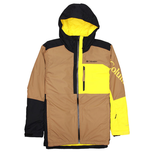 Columbia Timberturner II 2 Mens Laser Lemon Omni-Heat Waterproof Ski Jacket