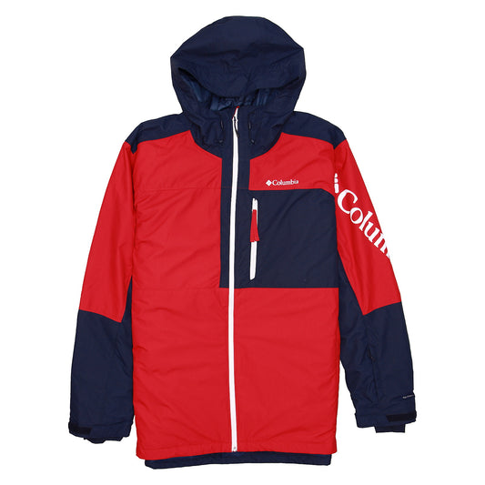Columbia Timberturner II 2 Mens Mountain Red Omni-Heat Waterproof Ski Jacket