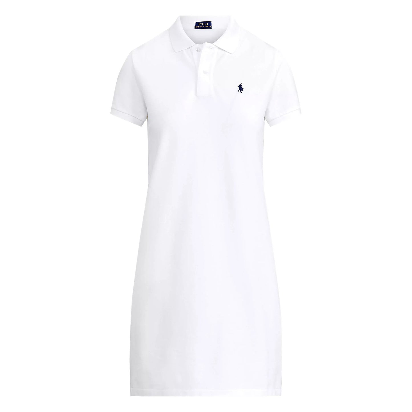 Polo Ralph Lauren Womens Mesh Mini Hampton White Dress