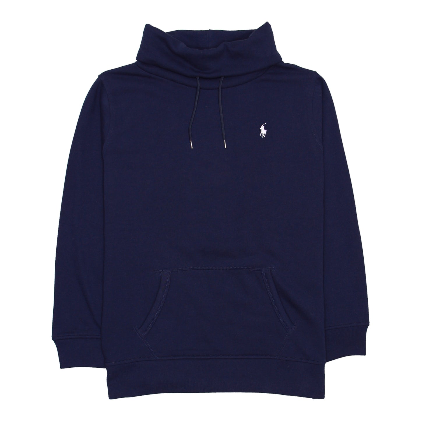 Polo Ralph Lauren Women's Navy Cowl Neck Pullover Hoodie