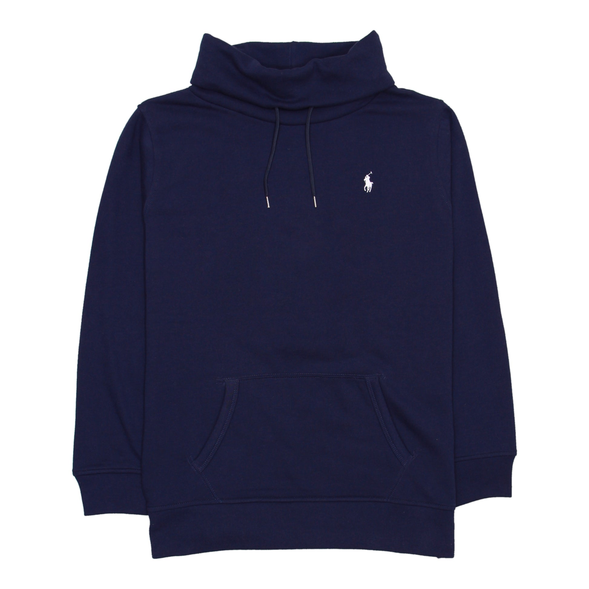 Polo Ralph Lauren Women's Navy Cowl Neck Pullover Hoodie
