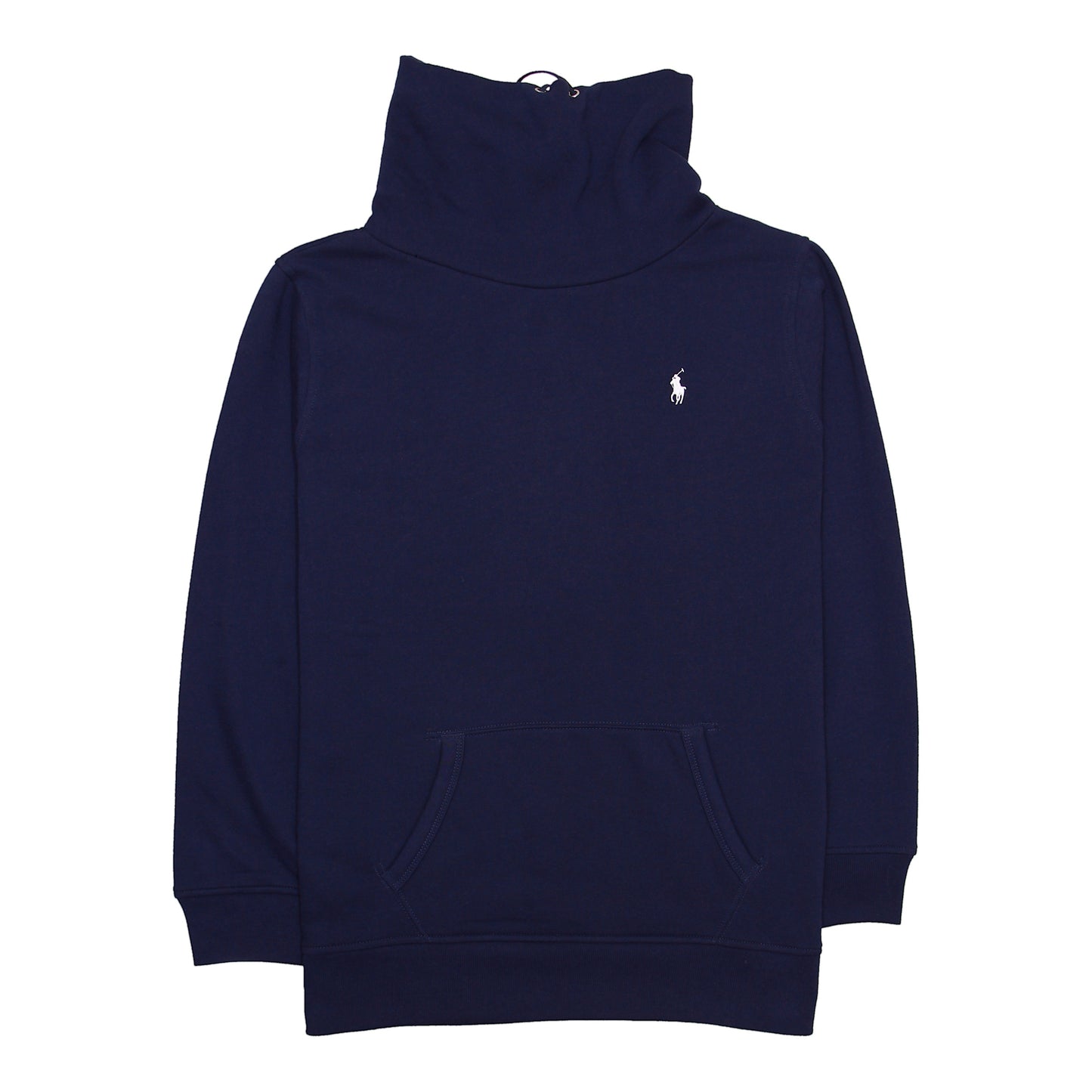 Polo Ralph Lauren Women's Navy Cowl Neck Pullover Hoodie