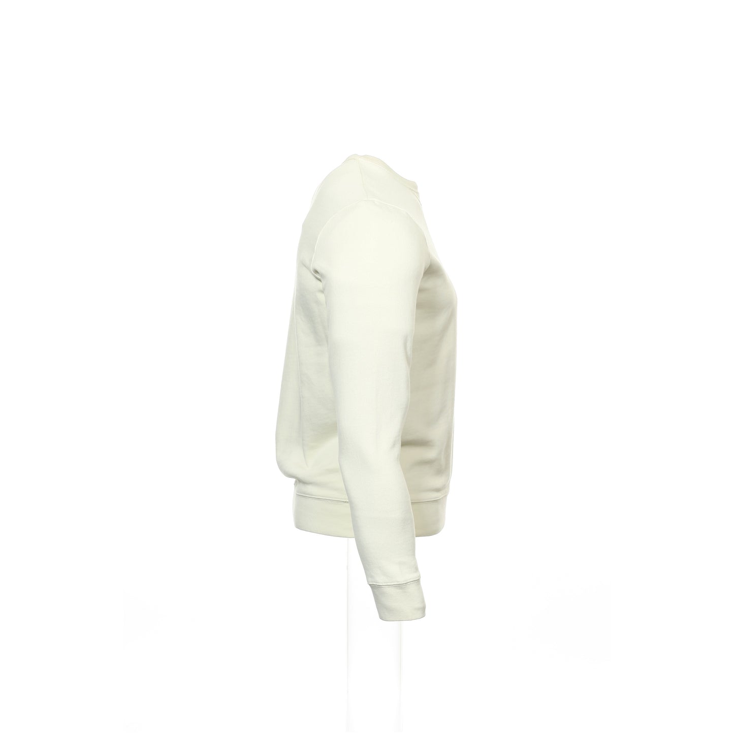 24 Standard Mens Vintage White 100% Cotton Crew Neck Sweatshirt