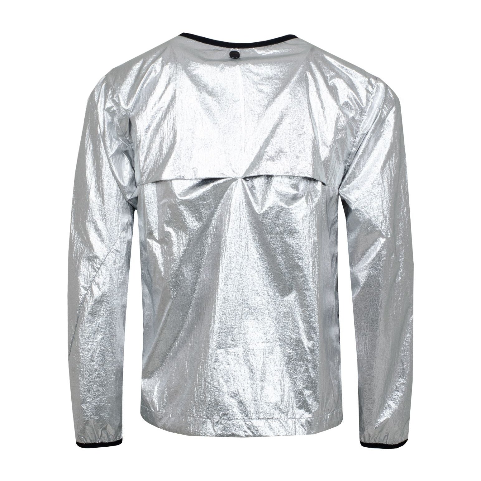 RLX Polo Golf Ralph Lauren Womens Silver Metallic Hybrid 3-In-1 Jacket
