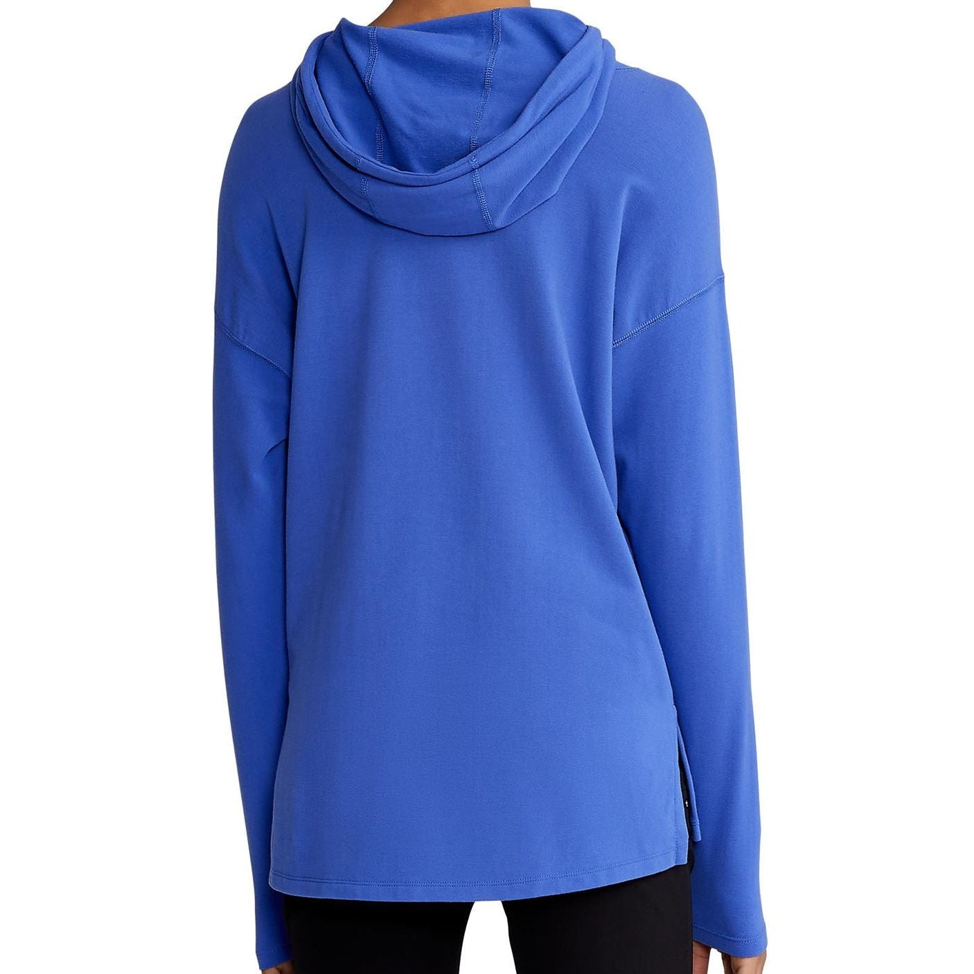 Polo Ralph RLX Women's Liberty Blue Performance Jersey Hoodie