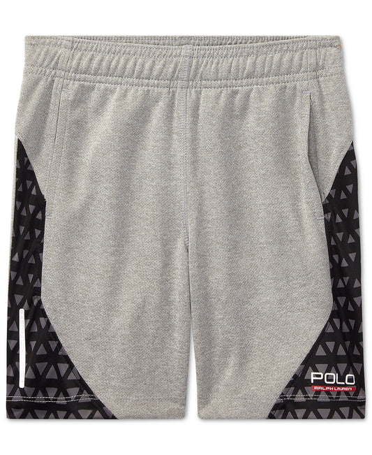 Polo by Ralph Lauren Baby Boys Athletic Shorts (4T/4, Light Gray)