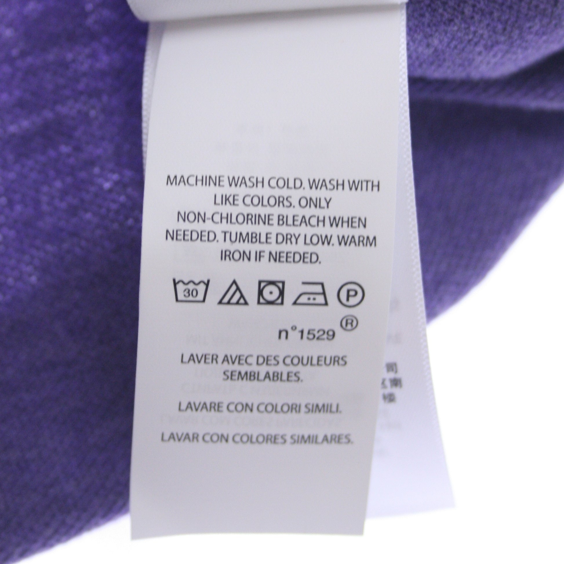 Polo Ralph Lauren Big Boys Classic Fit Purple Cotton Mesh Polo Shirt