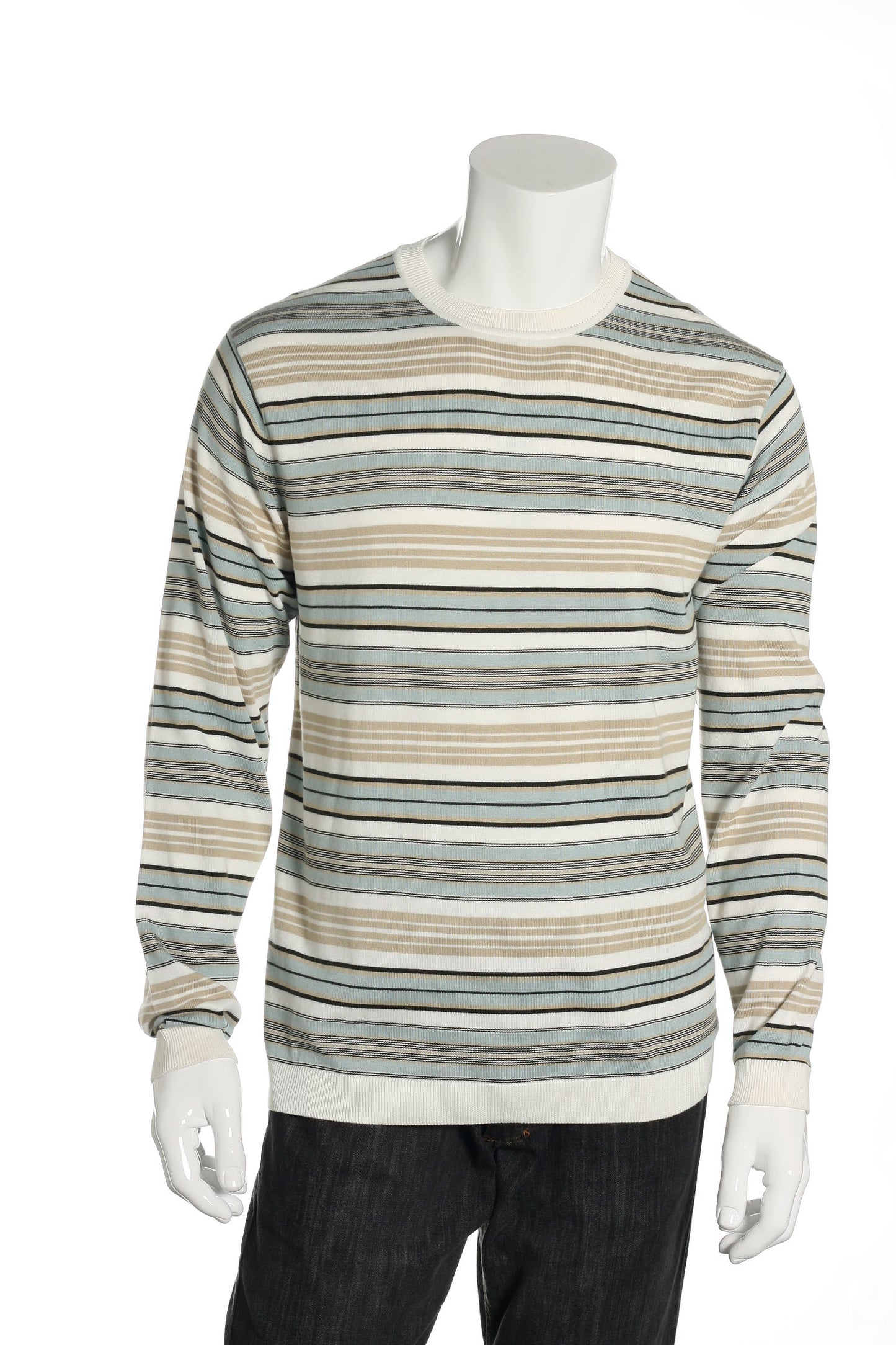 Liz Claiborne Men's Multi-Color Crew Neck Sweater