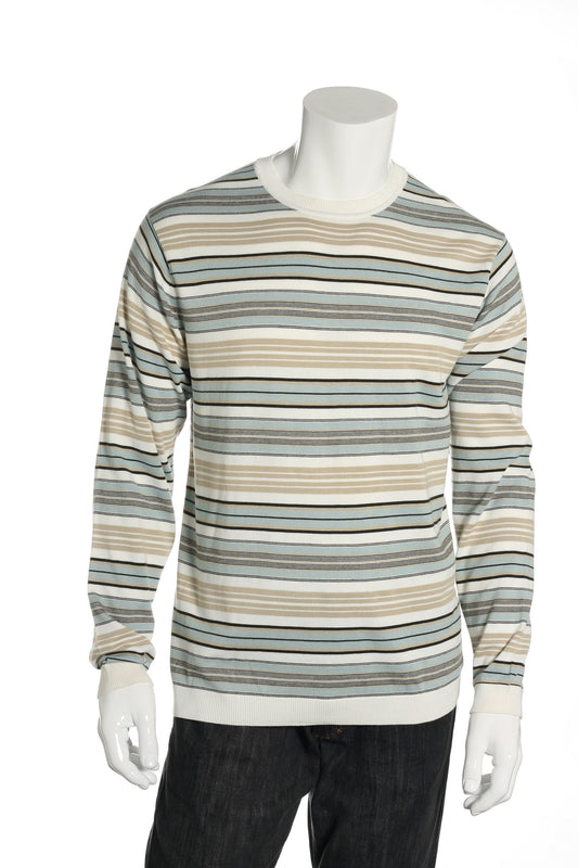 Liz Claiborne Men's Multi-Color Crew Neck Sweater
