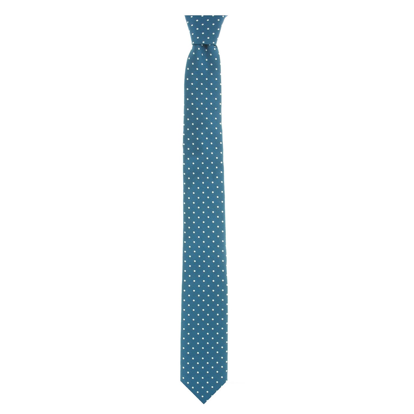 American Rag Men's Teal Dotted Tie