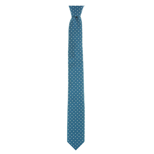 American Rag Men's Teal Dotted Tie