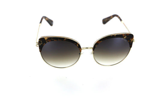 Balmain Paris Womens Cat Eye Sunglasses (Gold/Tortoise, BL2509 02)