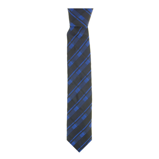 Calvin Klein 'Trilogy Plaids Pack A' Men's Navy Plaid Tie