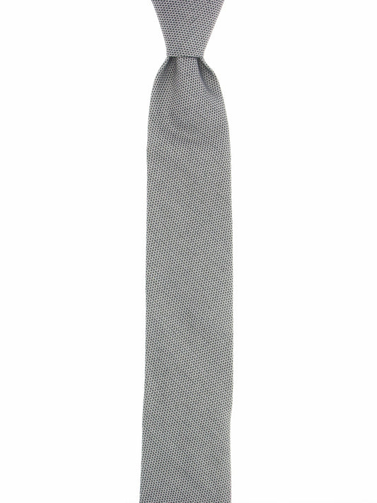 Calvin Klein Steel Men's Black Wash Denims Dotted Tie