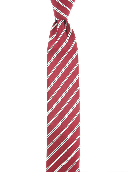 Geoffrey Beene 'Holiday Simple' Men's Red Striped Tie
