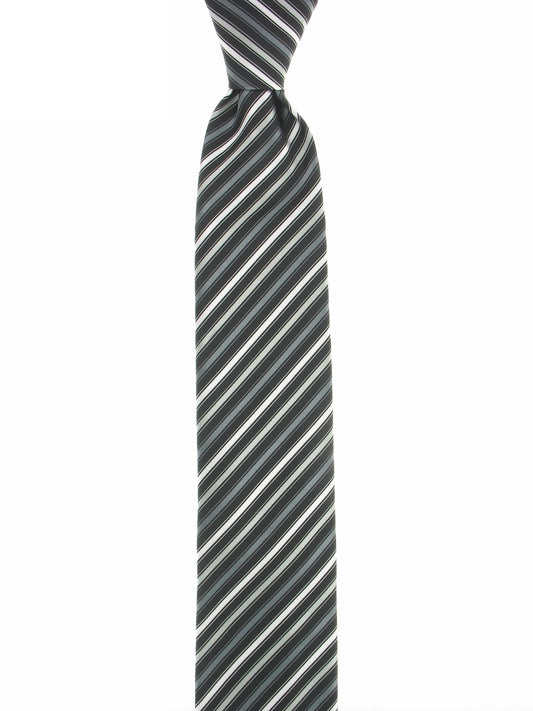 Geoffrey Beene Men's Black Striped Tie