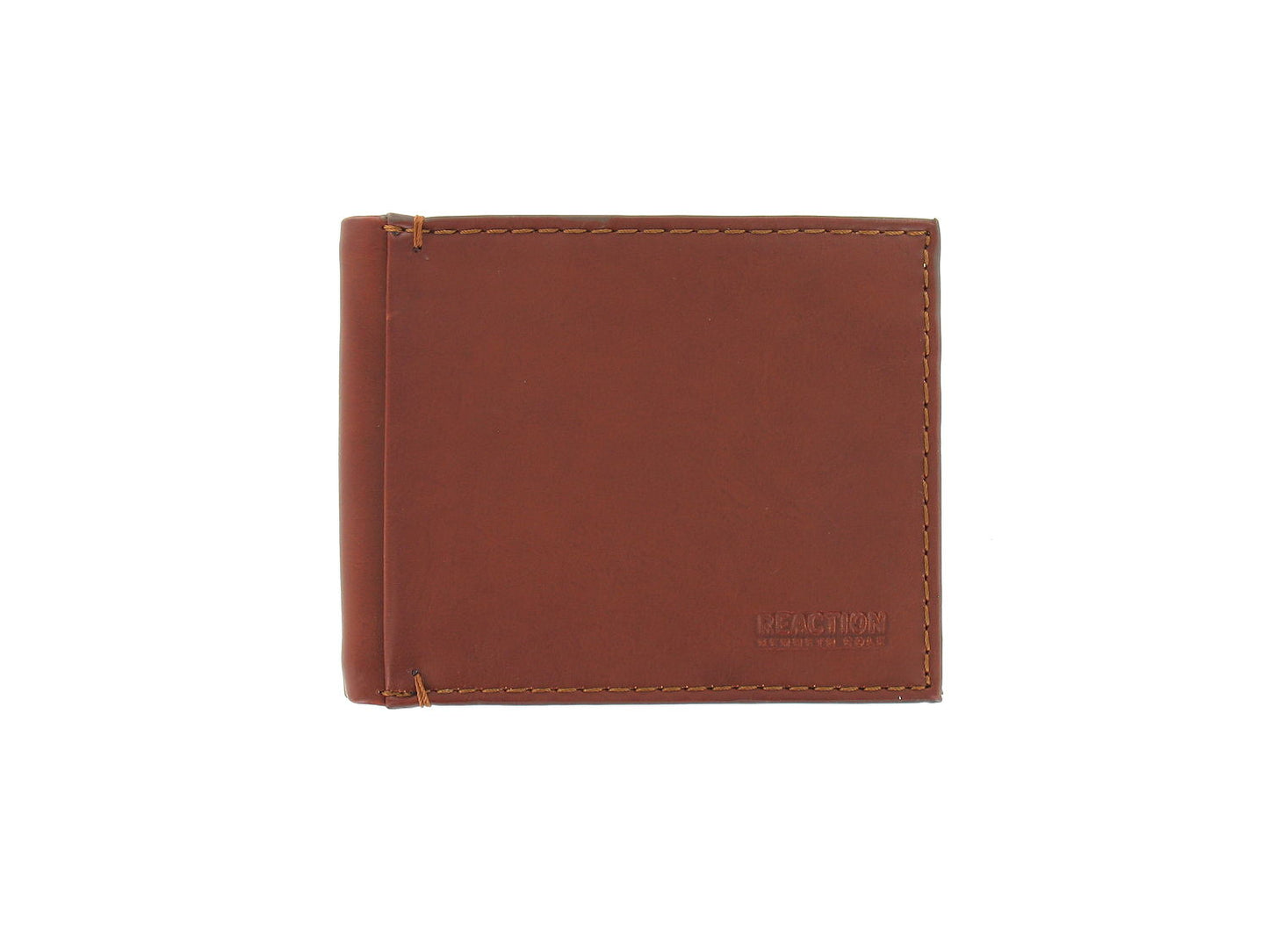 Kenneth Cole Reaction Men's Tan Manmade Material | ID Holder | Bi-Fold Wallet