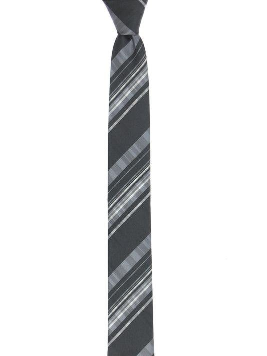 M151 Men's Blac Striped Tie