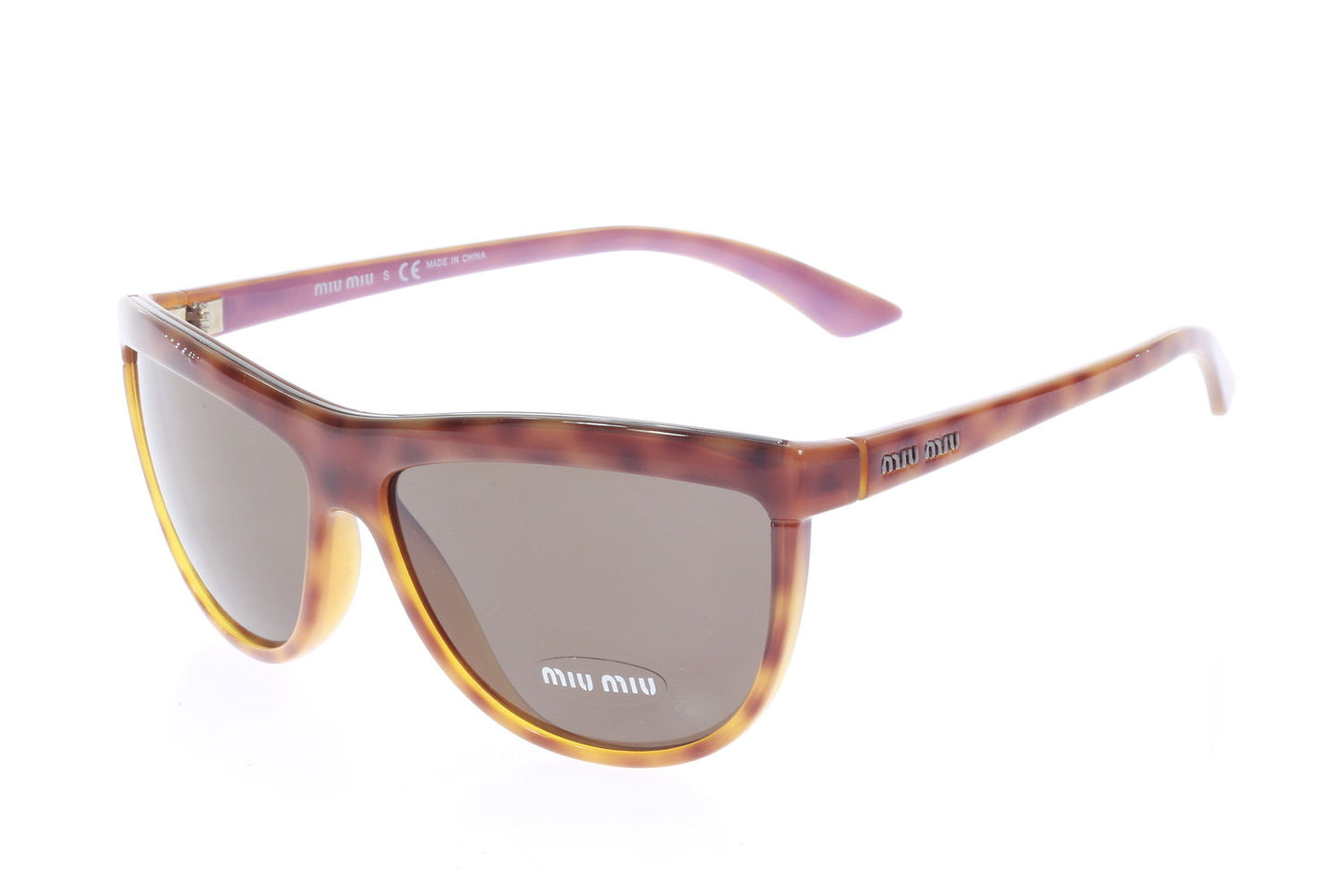 Miu Miu SMU05L D6C-8C1 Unisex Red Round Sunglasses
