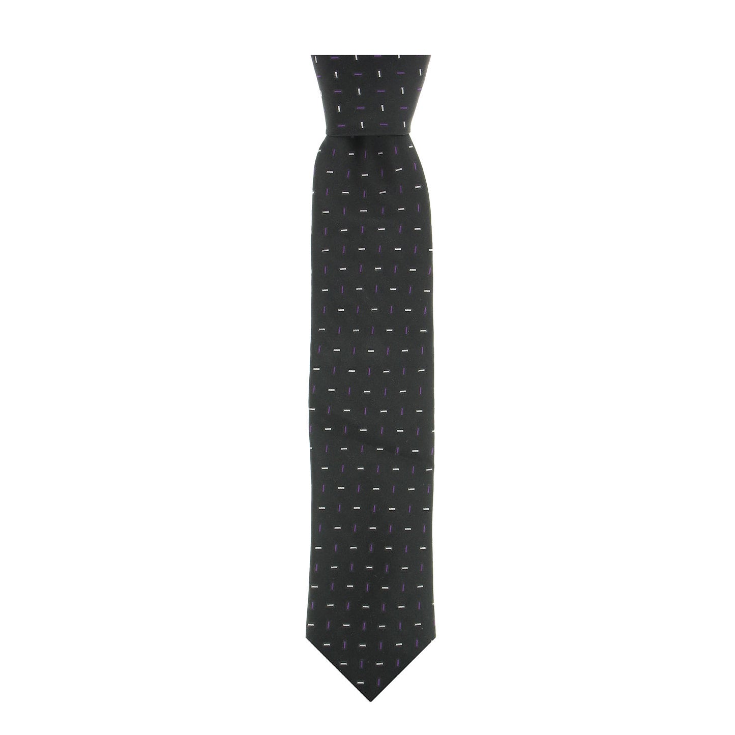 Michael by Michael Kors Men's Black Dotted Tie