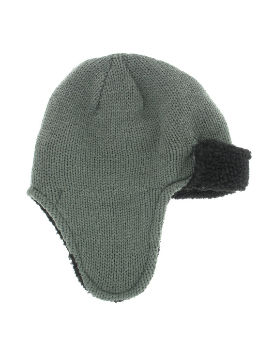 No Retreat Charcoal Ski Hat
