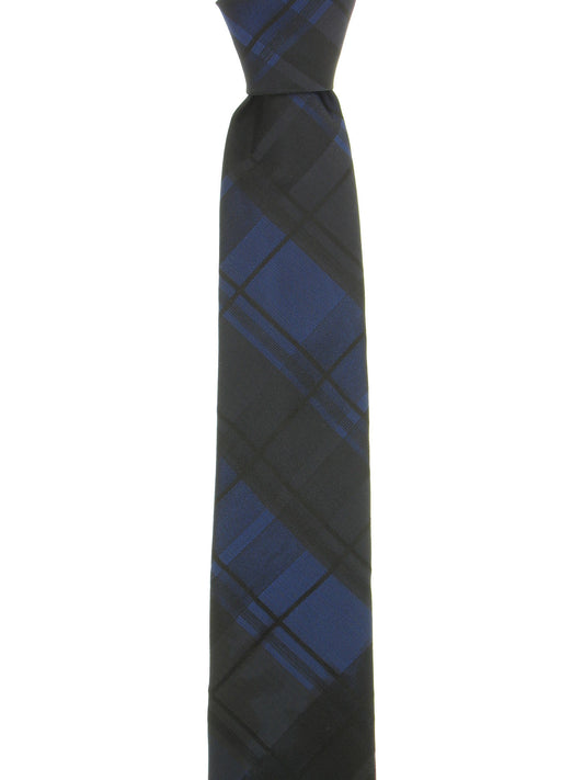Ryan Seacrest Distinction Men's Navy Plaid Tie