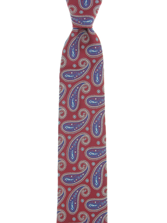 Tasso Elba Collezione Men's Red Paisley Tie