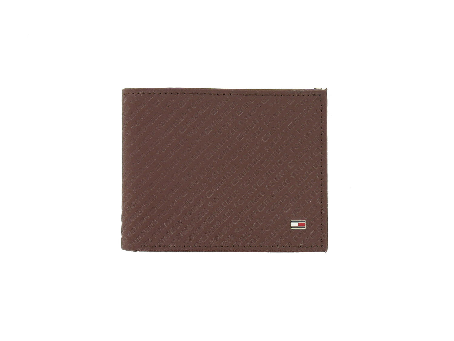 Tommy Hilfiger Men's Bi-Fold Wallet 2-Fold (Brown) $48