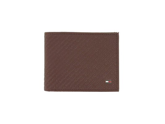 Tommy Hilfiger Men's Bi-Fold Wallet 2-Fold (Brown) $48