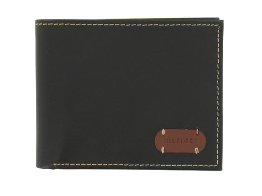 Tommy Hilfiger Men's Bi-Fold Wallet 2-Fold (Brown) $48
