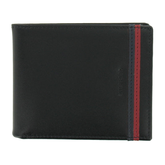 Tommy Hilfiger Men's Bi-Fold Wallet 2-Fold (Black) $48
