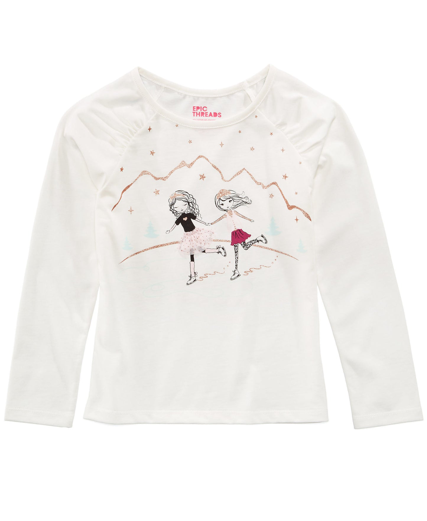 Epic Threads 'Ice Skaters' Baby Girls T-Shirt Tee Shirt