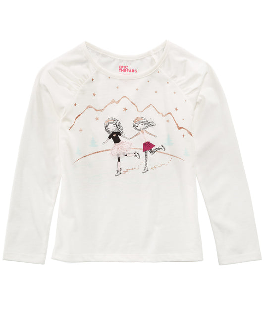 Epic Threads 'Ice Skaters' Baby Girls T-Shirt Tee Shirt