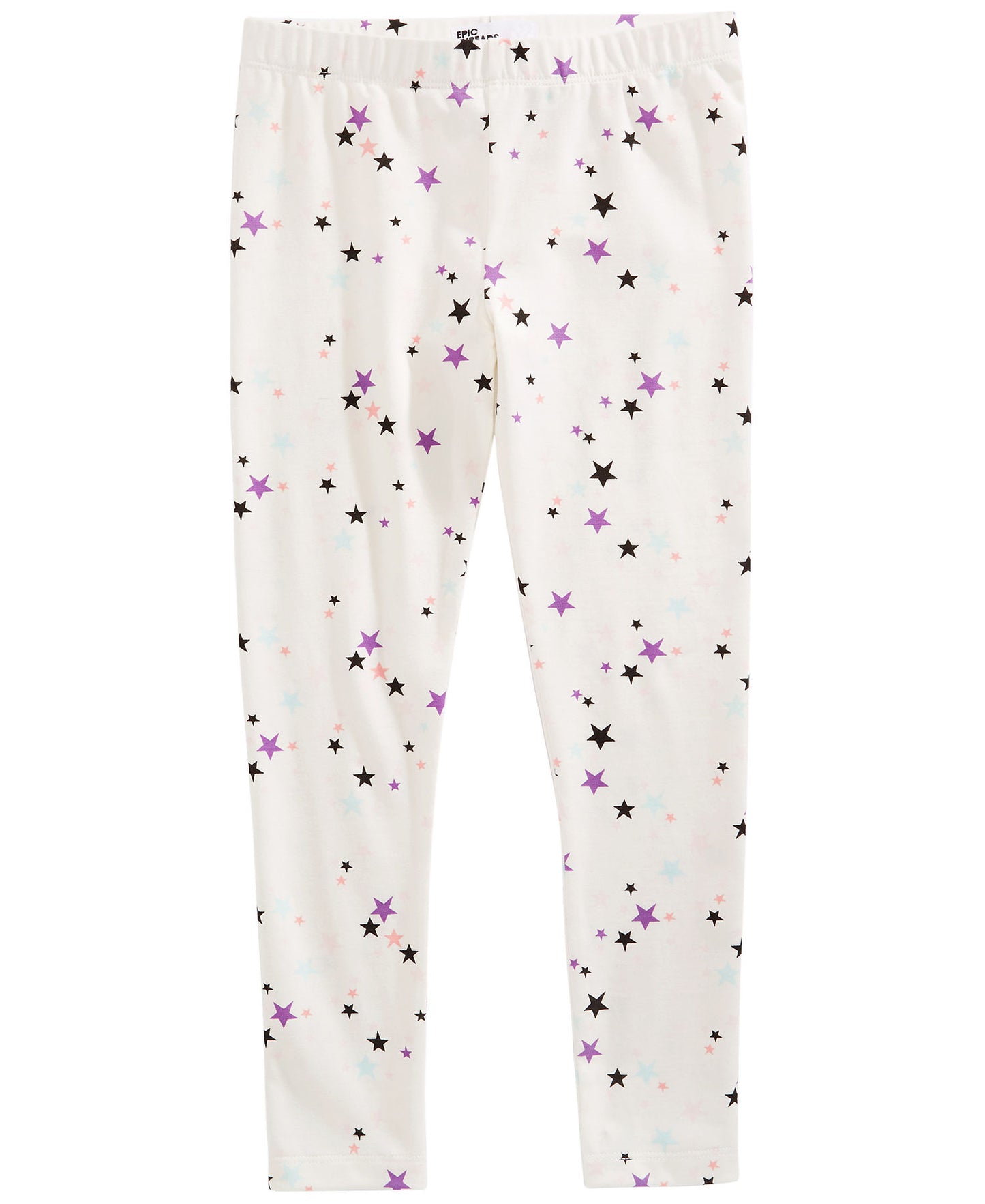 Epic Threads Baby Girls Holiday Ivory Star-Print Leggings