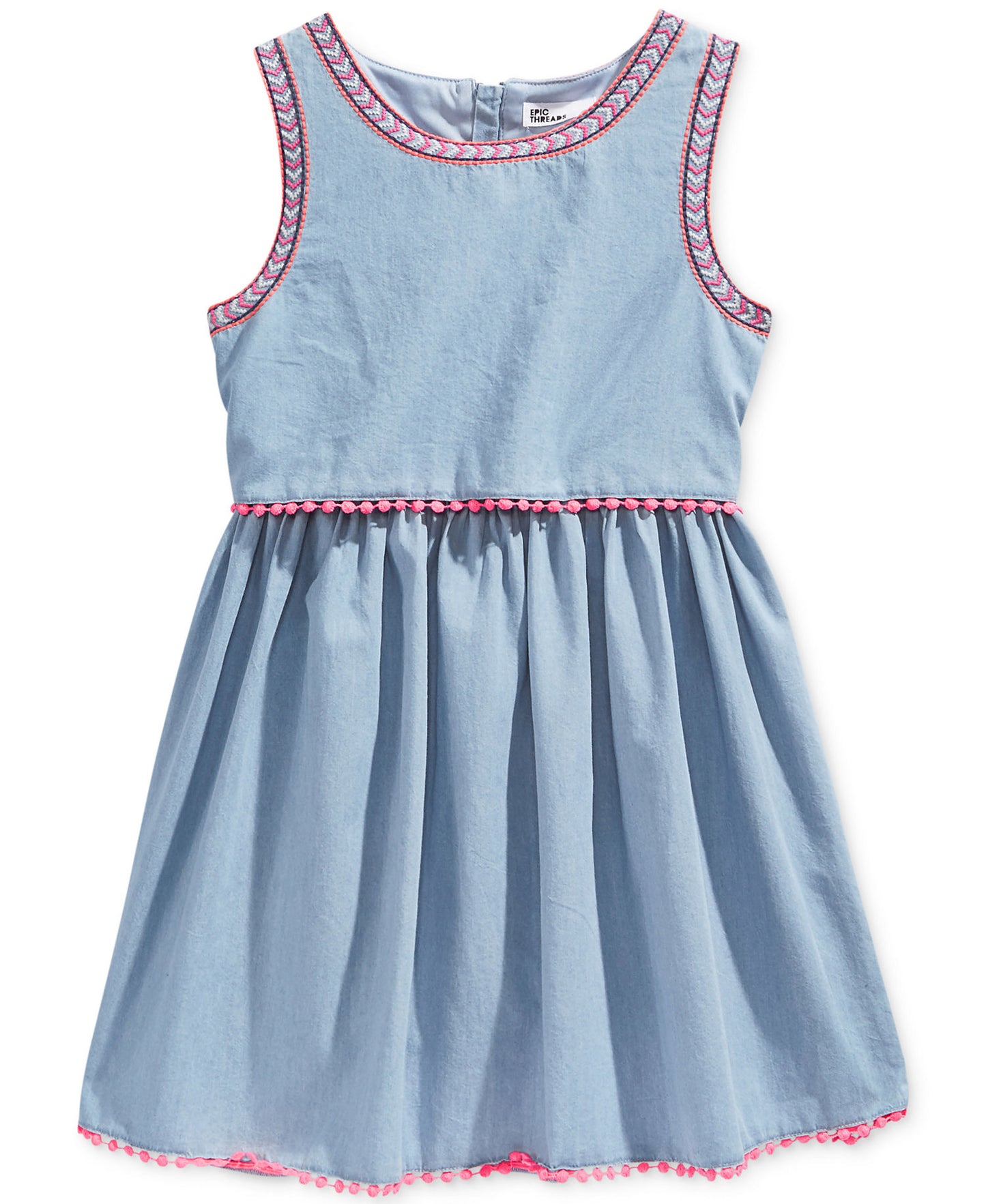 Epic Threads Girls Light Blue Dress