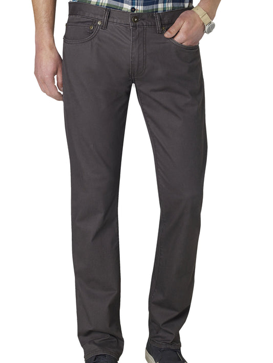 Dockers Mens Gray Flat Front Pants