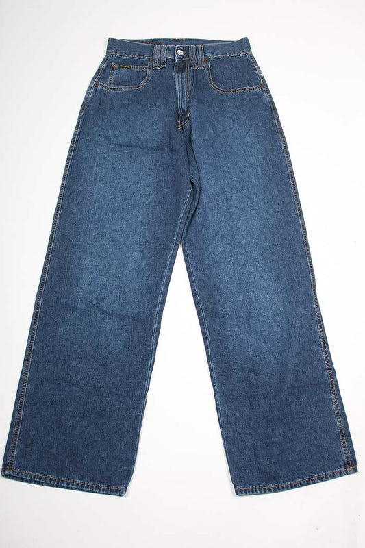Diesel Men's Blue Relaxed Fit Jeans