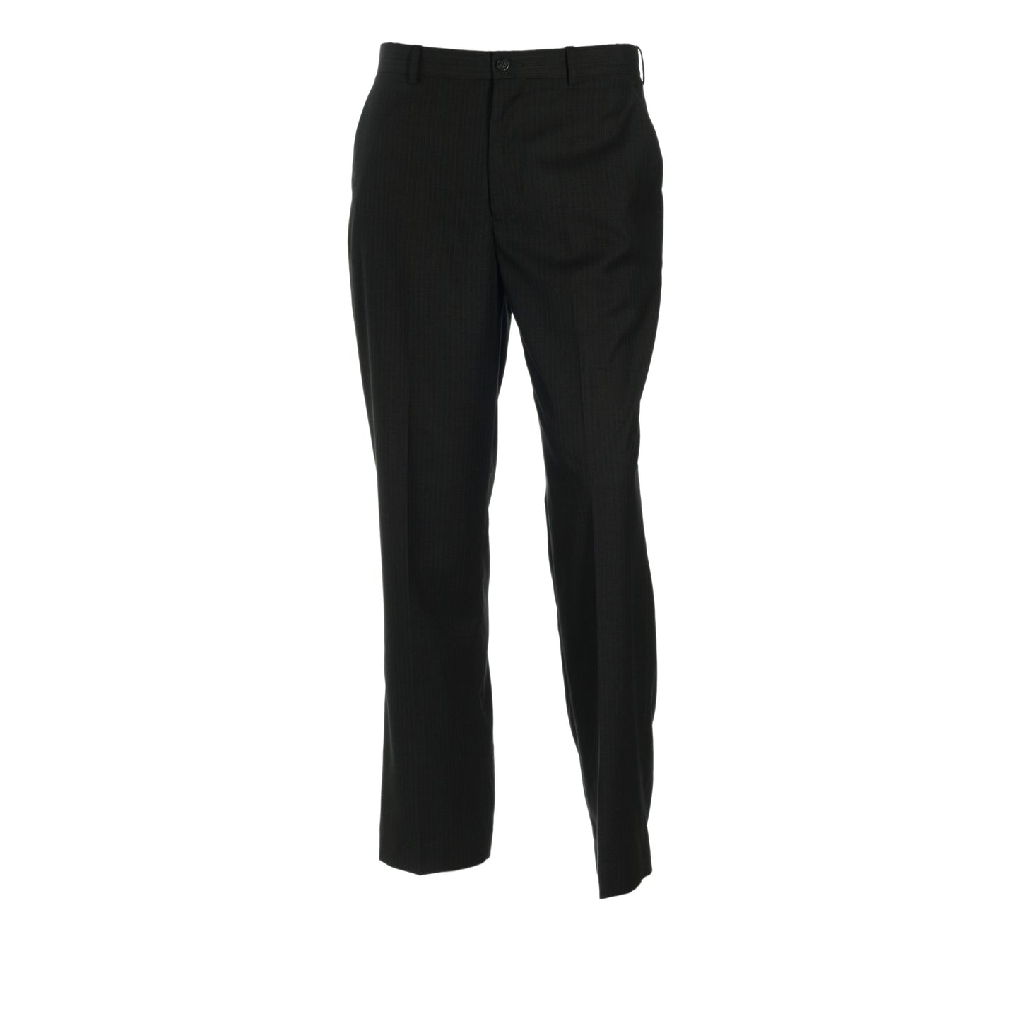 Perry Ellis Men's Gray Flat Front Dress Pants
