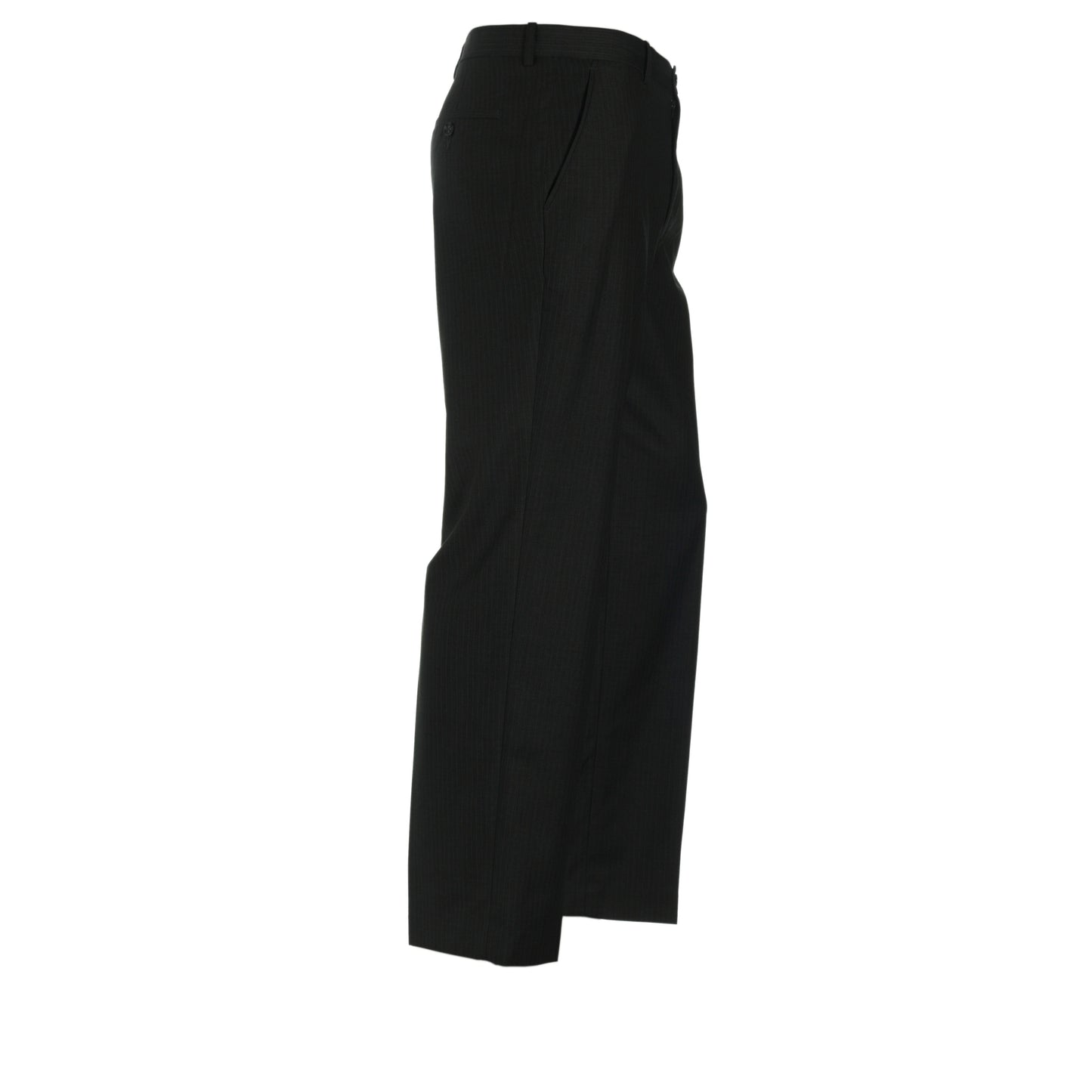Perry Ellis Men's Gray Flat Front Dress Pants