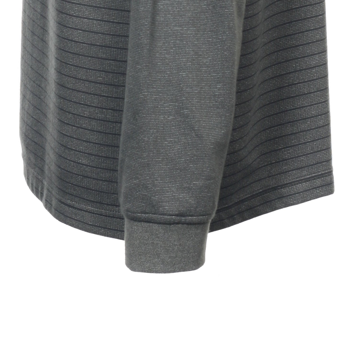 Van Heusen Men’s Half Zip Pullover Sweater Gray Mock Neck Long Sleeve Top