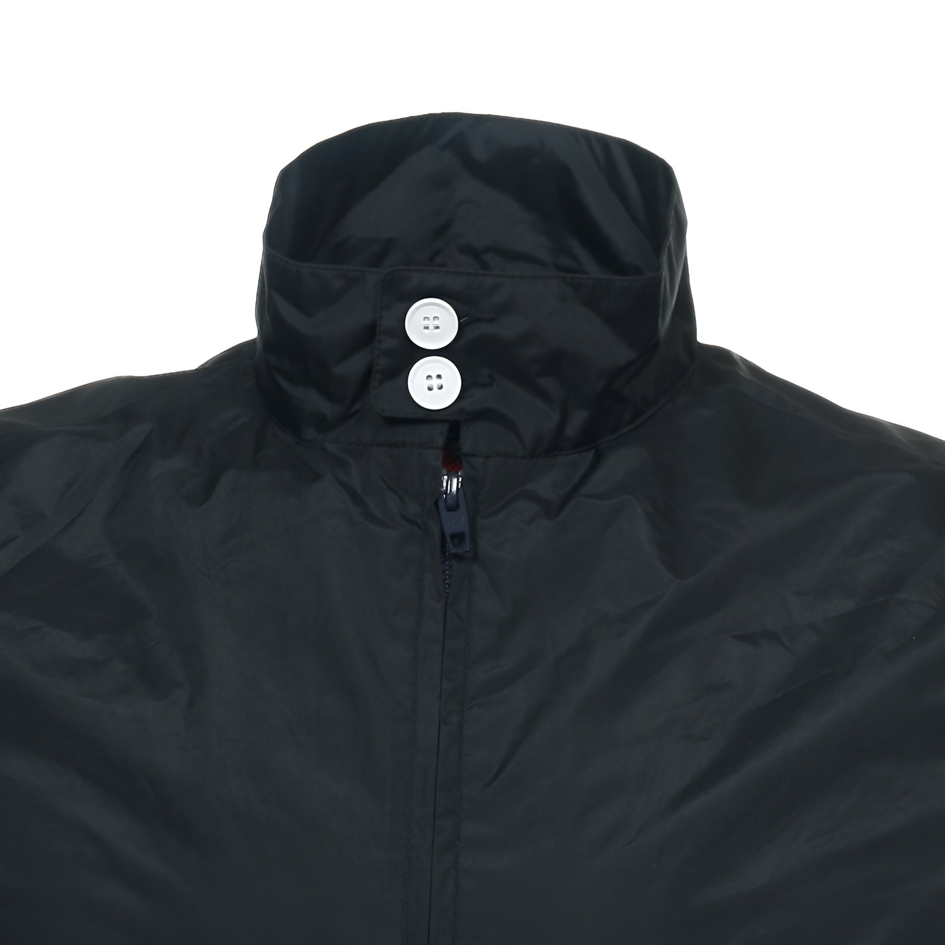 French Connection Men's Black Windbreaker Lightweight Jacket