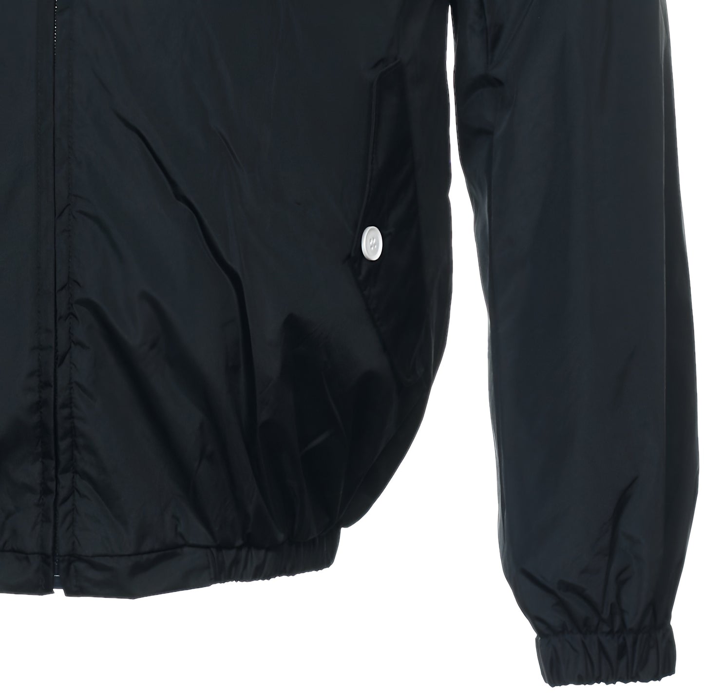French Connection Men's Black Windbreaker Lightweight Jacket