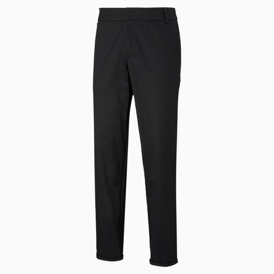 Puma Porsche Design Men's Black Flat Front 5 Pocket Pants