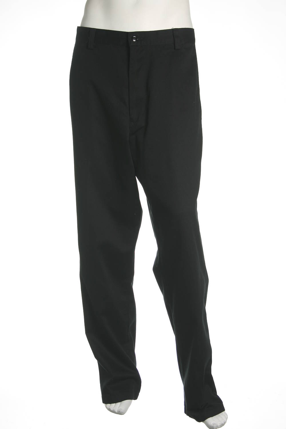 Dockers Men's Black Flat Front Dress Pants